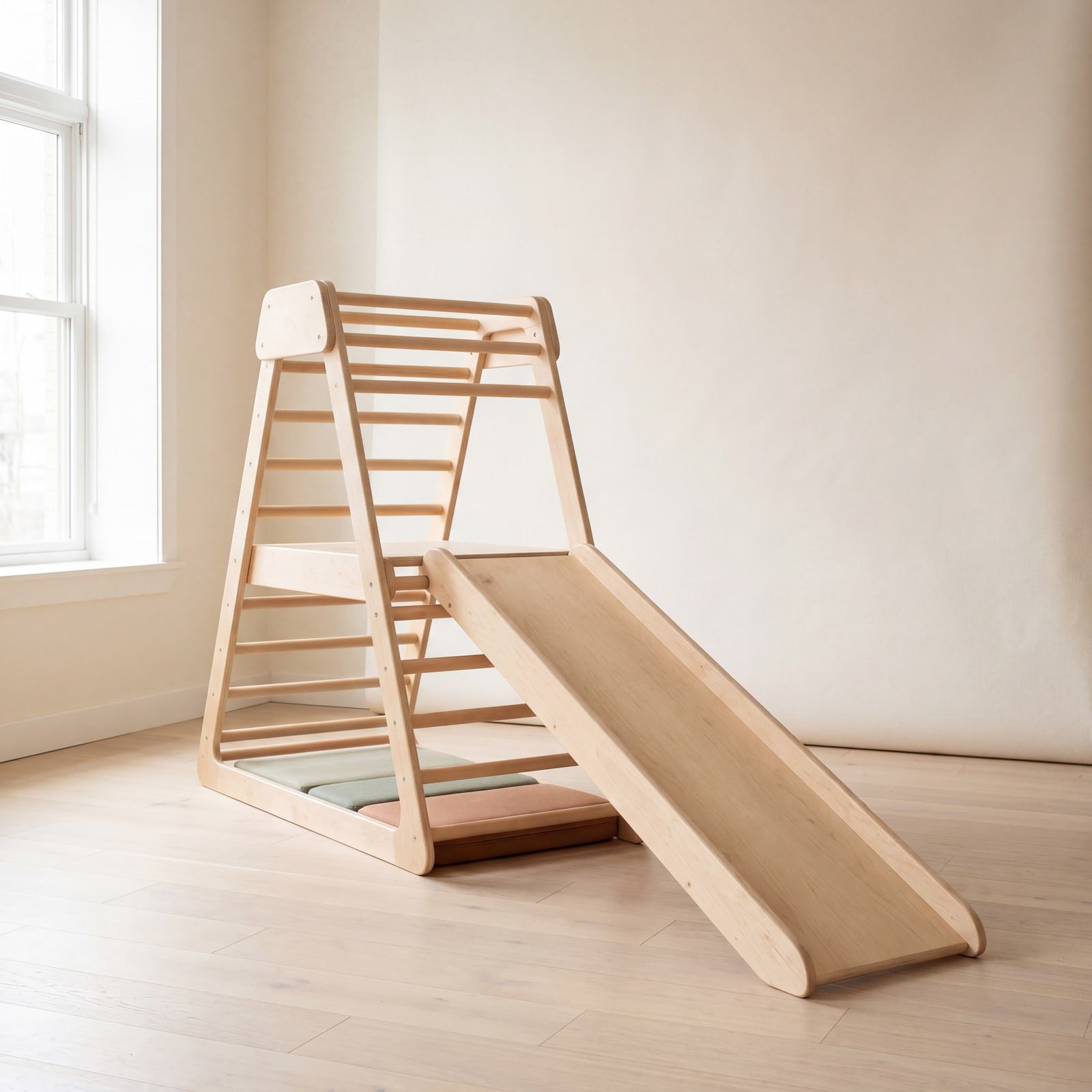 Meridian East Toy Co. — solid wood children's toy, studio photograph